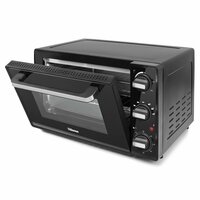 Heteluchtoven 1500 W 28 L zwart