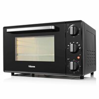 Heteluchtoven 1500 W 28 L zwart
