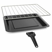Heteluchtoven 1500 W 28 L zwart