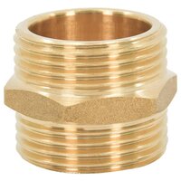 Zuigslang met messing koppelingen 1,1&#039;&#039; 5 m PVC groen