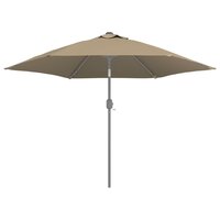 Vervangingsdoek voor parasol 300 cm taupe