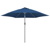 Vervangingsdoek voor parasol 300 cm azuurblauw