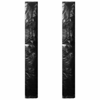 Parasolhoezen 2 st met rits 200 cm PE
