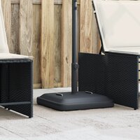 Parasolvoet met handvatten voor stok &Oslash;38 / 48 mm 27 kg vierkant