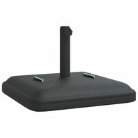 Parasolvoet met handvatten voor stok &Oslash;38 / 48 mm 27 kg vierkant