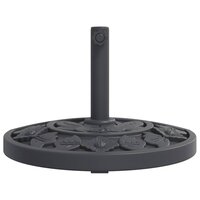 Parasolvoet voor stok van &Oslash;38 / 48 mm 9 kg halfrond