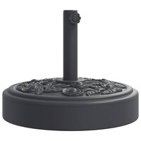 Parasolvoet voor stokken van &Oslash;38 / 48 mm 25 kg rond