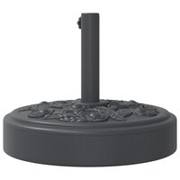 Parasolvoet voor stokken van &Oslash;38 / 48 mm 25 kg rond