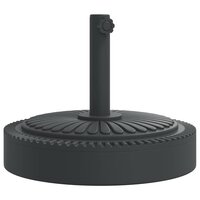 Parasolvoet voor stokken van &Oslash;38 / 48 mm 25 kg rond