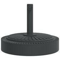 Parasolvoet voor stokken van &Oslash;38 / 48 mm 25 kg rond