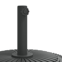 Parasolvoet voor stokken van &Oslash;38 / 48 mm 25 kg rond