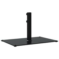 Parasolvoet voor stokken van &Oslash;32/38/48 mm 15 kg rechthoekig