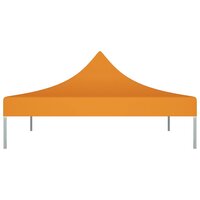 Partytentdak 270 g/m&sup2; 2x2 m oranje