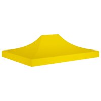 Partytentdak 270 g/m&sup2; 4x3 m geel