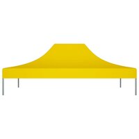 Partytentdak 270 g/m&sup2; 4x3 m geel