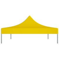 Partytentdak 270 g/m&sup2; 4x3 m geel