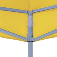 Partytentdak 270 g/m&sup2; 4x3 m geel