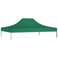 Partytentdak 270 g/m&sup2; 4,5x3 m groen