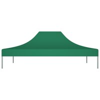 Partytentdak 270 g/m&sup2; 4,5x3 m groen