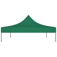 Partytentdak 270 g/m&sup2; 4,5x3 m groen