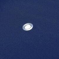 Vervangend tentdoek prieel 310 g/m&sup2; 3x3 m donkerblauw