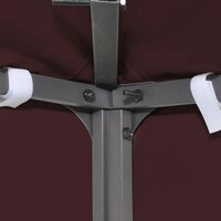 Prieeldak 2-laags 4x3m 310 g/m&sup2; bordeaux