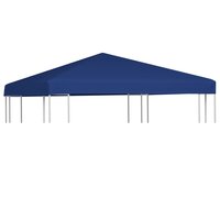 Prieeldak 310 g/m&sup2; 3x3 m blauw