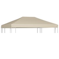 Prieeldak 310 g/m&sup2; 4x3 m beige