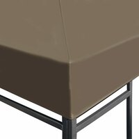 Prieeldak 310 g/m&sup2; 3x3 m taupe