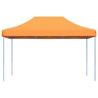 Partytent inklapbaar pop-up 440x292x315 cm oranje
