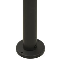 Pergola met uittrekbaar dak 180 g/m&sup2; 3x3 m staal antracietkleur