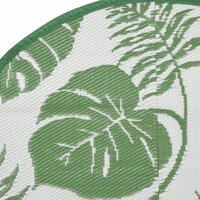 Buitenkleed &Oslash; 120 cm polypropeen groen