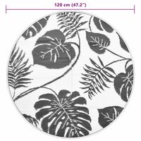 Buitenkleed &Oslash; 120 cm polypropeen groen