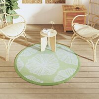 Buitenkleed &Oslash; 120 cm polypropeen groen