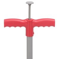 Onkruidsteker 93,5 cm gepoedercoat staal rood en grijs