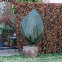 Wintervliesdoekhoezen 3 st 50 g/m&sup2; 100x50 cm groen