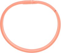 Trixie Lichtgevende Halsband Hond Flash Usb Silicone Koraal L-XL 70 CM 3 MM 2 ST