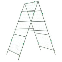 Plantenklimrekken 3 st A-frame staal