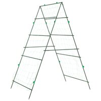 Plantenklimrekken 3 st A-frame staal