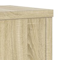 Plantenstandaards 2 st 25x25x35 cm bewerkt hout sonoma eiken
