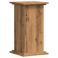 Plantenstandaard 33x33x60 cm bewerkt hout artisanaal eiken