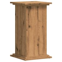 Plantenstandaard 33x33x60 cm bewerkt hout artisanaal eiken