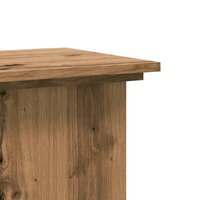 Plantenstandaard 33x33x60 cm bewerkt hout artisanaal eiken