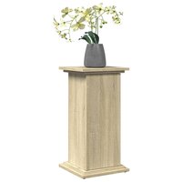 Sokkel met opbergruimte 31x30x60 cm bewerkt hout sonoma eiken