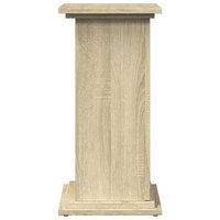 Sokkel met opbergruimte 31x30x60 cm bewerkt hout sonoma eiken