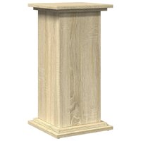 Sokkel met opbergruimte 31x30x60 cm bewerkt hout sonoma eiken