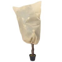 Plantenhoezen met trekkoord 8 st 70 g/m&sup2; 0,8x1 m