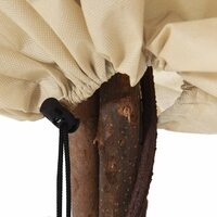 Plantenhoezen met trekkoord 8 st 70 g/m&sup2; 0,8x1 m