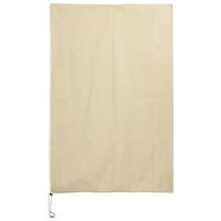 Plantenhoezen met ritssluiting 4 st 70 g/m&sup2; 1x1,55 m