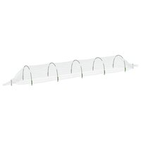 Kweektunnels 3 st 1,5x5 m glasvezel en polypropeen